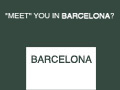 BARCELONA MEETING 2000 Antwerpen